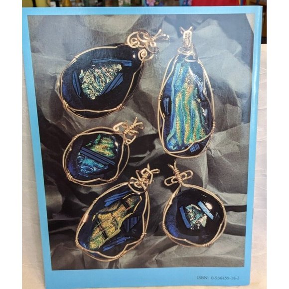 1993 Hot and Wired Jewelry Making Glass Fused Guide Vtg Smith Abbott DIY Crafts - Picture 4 of 8
